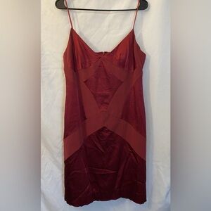 Vintage Nicole Miller Red Mini Dress
